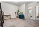 Home office with a desk and comfortable chair at 2919 Grand Kemerton Pl, Tampa, FL 33618