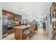 Spacious kitchen with granite countertops and stainless steel appliances at 3400 Gulf Blvd # 105, Belleair Beach, FL 33786