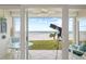 Enjoy breathtaking ocean views from this condo's private patio at 3400 Gulf Blvd # 105, Belleair Beach, FL 33786