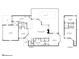Detailed floor plan showcasing the layout of the two-story house at 418 Cardiff Rd, Venice, FL 34293