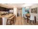 Modern kitchen with granite countertops and stainless steel appliances at 5025 Cactus Needle Ln, Wesley Chapel, FL 33544