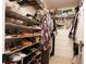 Large walk-in closet with ample shelving at 7838 Avenal Loop, New Port Richey, FL 34655