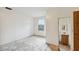 Small bedroom with a small en-suite bathroom at 2901 Dr Martin Luther King Jr S St, St Petersburg, FL 33705