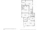 Floor plan showing 3 bedrooms, 2 bathrooms, kitchen and living room at 2901 Dr Martin Luther King Jr S St, St Petersburg, FL 33705