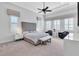 Main bedroom with plush carpet, large windows, and plenty of light at 15908 Castle Park Ter, Lakewood Ranch, FL 34202