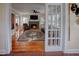 Sunroom with French doors opening to the living room at 165 21St Ne Ave, St Petersburg, FL 33704