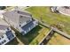 Aerial view of house, backyard, and park at 33157 Rosewood Bark Way, Wesley Chapel, FL 33545