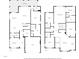 Two-story floor plan including 5 bedrooms, Gathering room, and wet bar at 33157 Rosewood Bark Way, Wesley Chapel, FL 33545
