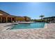 Community pool and lounge area at 4327 Bayside Village Dr # 202, Tampa, FL 33615