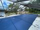 Relaxing pool area with screen enclosure and covered for safety at 5404 Glover Dr, Weeki Wachee, FL 34607