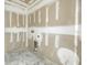 Unfinished bathroom with a bathtub at 5725 Desert Rose Pl, Tampa, FL 33615