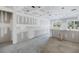 Unfinished kitchen with island, ready for your personal touch at 5725 Desert Rose Pl, Tampa, FL 33615