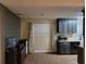 Kitchen with dark cabinets, a farmhouse sink and modern appliances at 802 W Sligh Ave, Tampa, FL 33604