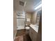 Updated bathroom with walk-in shower at 855 Bayway Blvd # 902, Clearwater Beach, FL 33767