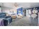 Relaxing living room has comfortable seating and nautical themed decorations at 12760 Indian Rocks Rd # 582, Largo, FL 33774