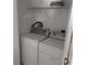Convenient laundry room with washer and dryer at 1760 Dorothy Blvd, Lutz, FL 33558