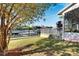 Waterfront backyard with boat dock and lush landscaping at 620 Mirabay Blvd, Apollo Beach, FL 33572
