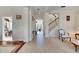 Elegant entryway with tile flooring and views to other rooms at 620 Mirabay Blvd, Apollo Beach, FL 33572
