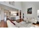 Spacious Gathering room with hardwood floors, high ceilings, and comfy seating at 620 Mirabay Blvd, Apollo Beach, FL 33572