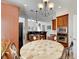 Kitchen with breakfast nook and view into Gathering room at 620 Mirabay Blvd, Apollo Beach, FL 33572