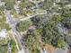 Aerial view showing home's location and surrounding neighborhood at 1601 Lakeview Rd, Clearwater, FL 33756