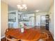 Dining room with wood table and hardwood floors at 1601 Lakeview Rd, Clearwater, FL 33756