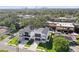 Aerial view showcasing a modern two-unit house at 3402 W Grace St, Tampa, FL 33607