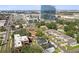 Aerial view of two modern homes in urban setting at 3404 W Grace St, Tampa, FL 33607