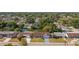 Aerial view of house and neighborhood at 3438 Moog Rd, Holiday, FL 34691
