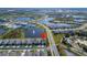Community overview featuring lake, pool, and tennis courts at 8705 Coastal Key Way, Parrish, FL 34219