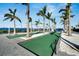 Expansive bocce ball courts surrounded by palm trees at 8705 Coastal Key Way, Parrish, FL 34219