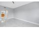 Spacious bedroom with marble floors and access to another bedroom at 12077 Gandy N Blvd # 332, St Petersburg, FL 33702