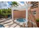Relaxing hot tub with pergola cover at 12077 Gandy N Blvd # 332, St Petersburg, FL 33702