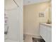 Main bathroom with shower and double vanity at 1663 Hazy Sea Dr, Plant City, FL 33565