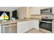 Modern kitchen with stainless steel appliances and granite countertops at 1663 Hazy Sea Dr, Plant City, FL 33565