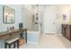 Stylish bathroom with walk in shower and vanity at 19494 Sea Glass Cir, Land O Lakes, FL 34638