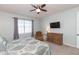 Main bedroom with large window and plenty of closet space at 19494 Sea Glass Cir, Land O Lakes, FL 34638