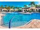 Inviting swimming pool with multiple access points at 2733 Via Cipriani # 830A, Clearwater, FL 33764