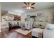 Bright dining area with hardwood floors and stylish furniture at 10280 Post Harvest Dr, Riverview, FL 33578