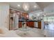 Spacious kitchen with stainless steel appliances and granite countertops at 10280 Post Harvest Dr, Riverview, FL 33578