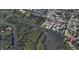 Property is situated on the water with a canal view at 2666 44Th S St, Gulfport, FL 33711