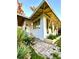 Mid-century home with unique architectural details and landscaping at 2666 44Th S St, Gulfport, FL 33711