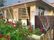 Mid-century home with unique architectural details and lush landscaping at 2666 44Th S St, Gulfport, FL 33711