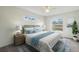 Comfortable bedroom with a plush bed, neutral walls, and plenty of natural light at 5506 79Th E Ave, Palmetto, FL 34221
