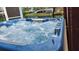 Relax in this bubbling hot tub, ready for use at 5506 79Th E Ave, Palmetto, FL 34221