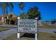 Pristine Place resident entrance, bar code required at 13181 Linzia Ln, Spring Hill, FL 34609