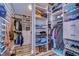 Large walk-in closet with ample shelving and hanging space at 13181 Linzia Ln, Spring Hill, FL 34609