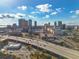 Stunning aerial view of the cityscape at 1120 E Kennedy Blvd # 1221, Tampa, FL 33602