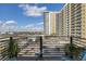 Enjoy city and pool views from this private balcony at 1120 E Kennedy Blvd # 1221, Tampa, FL 33602