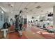 Modern fitness center with various equipment at 1120 E Kennedy Blvd # 1221, Tampa, FL 33602